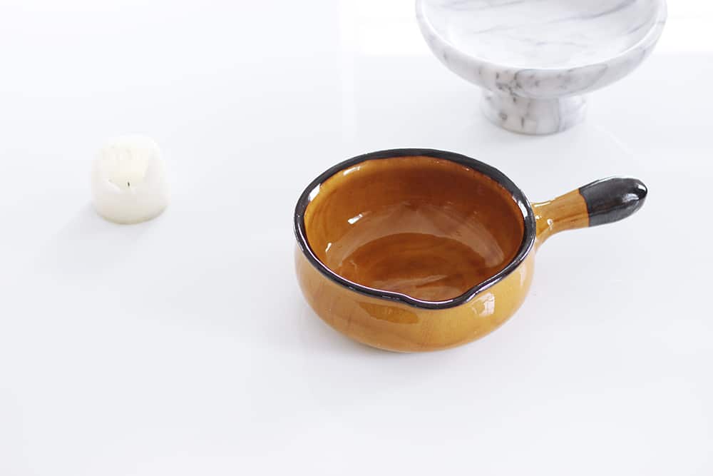 陶器のフォンデュ鍋